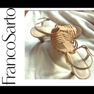 👡 Franco Sarto Tan Heels 👡